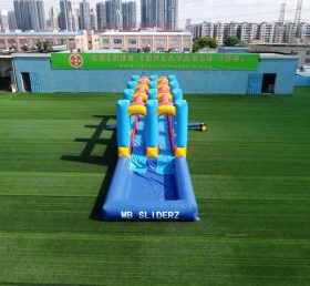 T8-546 Outdoor 12M Slip And Slide Inflatable Water Game For Kids Event