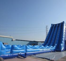 T8-1509 Commercial Giant Inflatable Slide With Water Pool For Adult