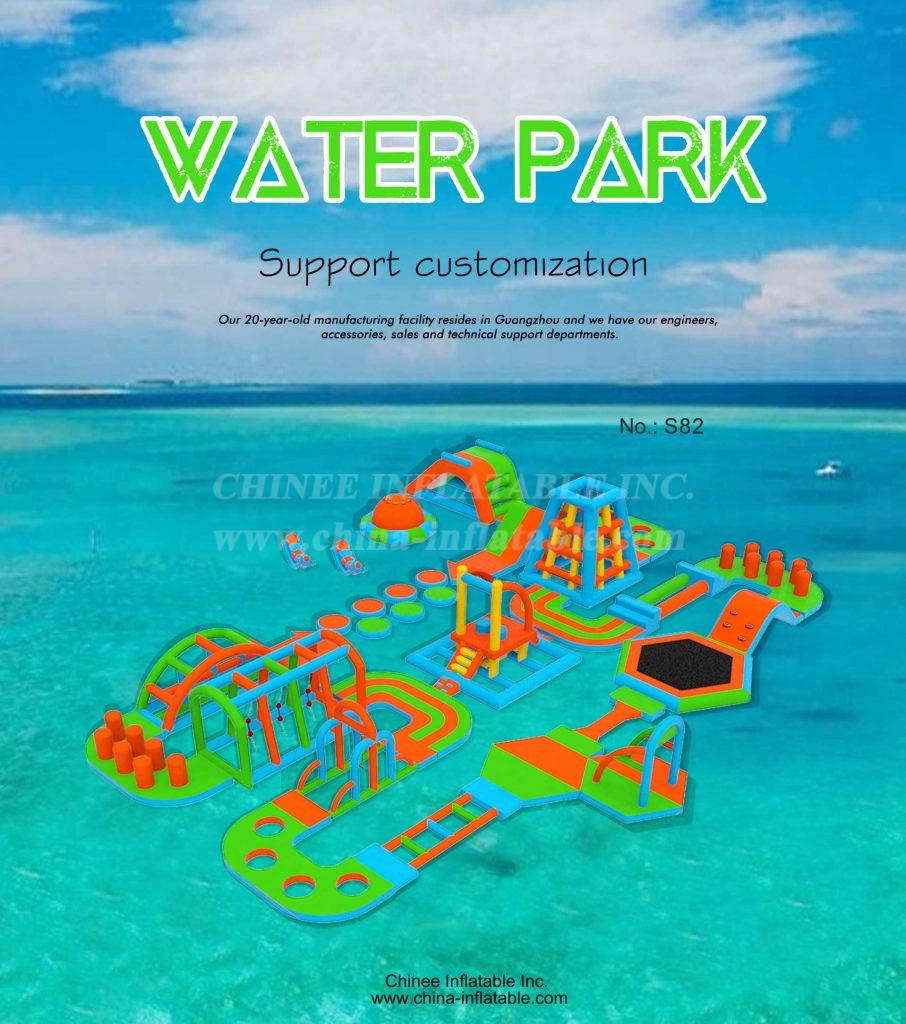 S82 Inflatable Water Park Aqua Park Water Island From Chinee Inflatables