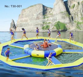 T30-001 Inflatable Water Platform Floating Trampoline