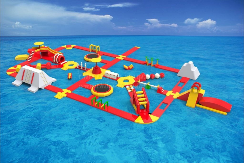 S90 Inflatable Floating Water Park Aqua Park
