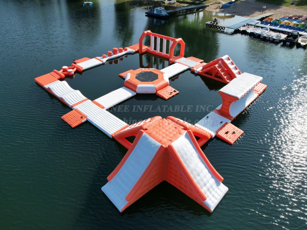 S193 Inflatable Water Park Aqua Park Water Island