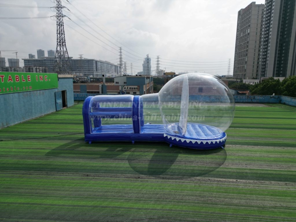 T2-4336 Christmas Snow Globe Bouncer