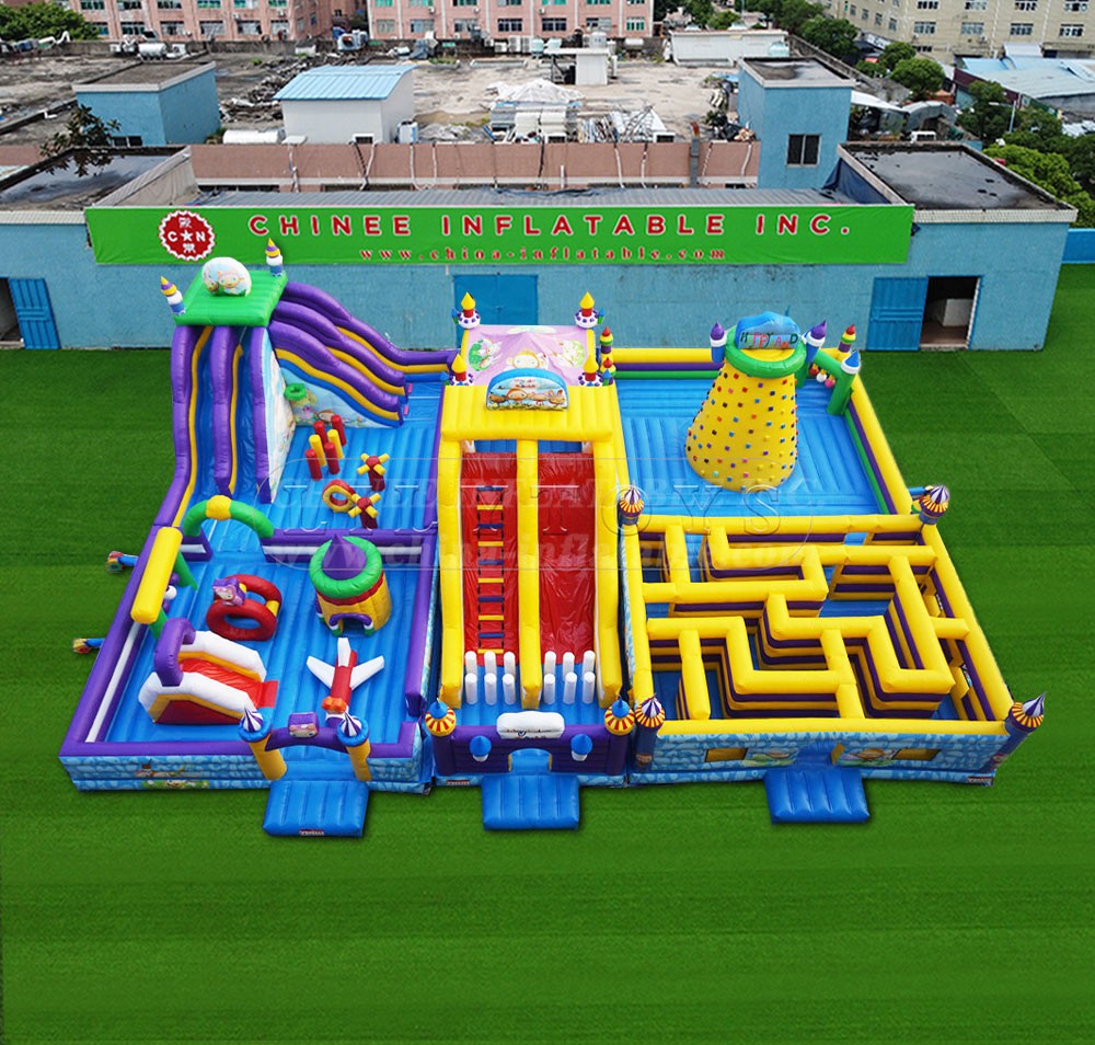 GF2116 Inflatable Park Best Professional Inflatable Water Parks Manufacturer Chinee