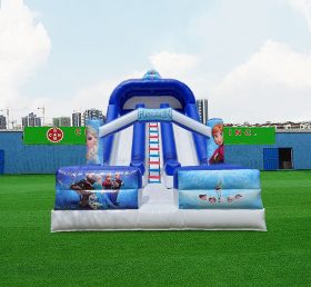 T8-4535 Frozen Inflatable Dry Slide