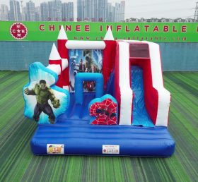 T2-8105B Marvel Super Hero Bouncy Caste With Slide