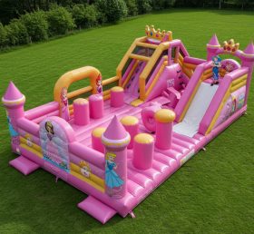 T6-6074 Princess Parties Inflatable Funcity