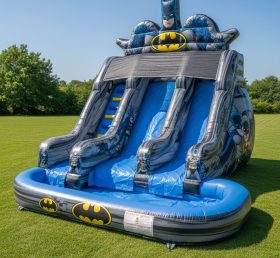 T8-8411 Batman Theme Inflatable Water Slide
