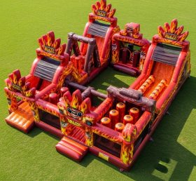 T7-3604 Blaze Monster Inflatable Obstacle Courses