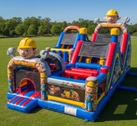 T7-3605 Bob The Builder Inflatable Obstacle Courses