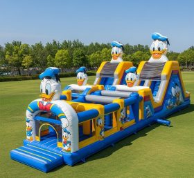T7-3613 Donald Duck Inflatable Obstacle Courses