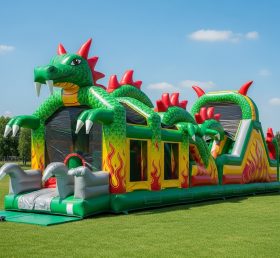 T7-3616 Dragon Inflatable Obstacle Courses