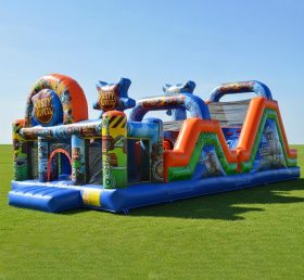 T7-3661 Rusty Rivets Inflatable Obstacle Courses