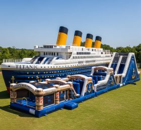 T7-3681 Titanic Inflatable Obstacle Courses