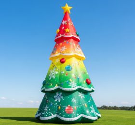C1-605 Large Inflatable Christmas Tree for Festive Events and Promotions