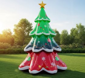 C1-608 Christmas Inflatable Christmas Tree for Commercial Events and Holiday Displays