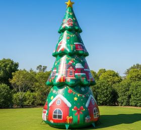 C1-617 Large Christmas Inflatable Tree for Holiday Decorations and Events