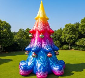 C1-683 Large Inflatable Christmas Tree for Festive Decorations in Commercial & Event Settings