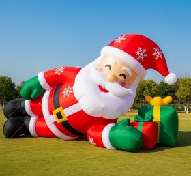 C1-409 Inflatable Santa Claus lying on his side