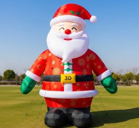 C1-438 Inflatable Santa Claus in Chinese costume