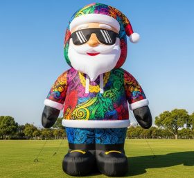 C1-485 Hip-hop style inflatable Santa Claus