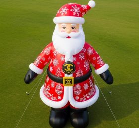 C1-530 Inflatable Santa Claus wearing fashionable brand clothing