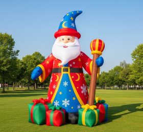 C1-543 Wizard-style inflatable Santa Claus