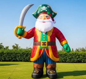 C1-570 Pirate-style inflatable Santa Claus