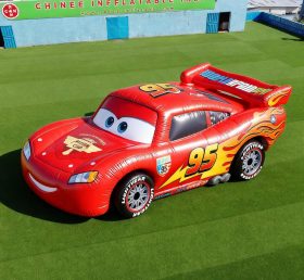 Cartoon3-096 Lightning McQueen Racing Car Inflatable Cartoons