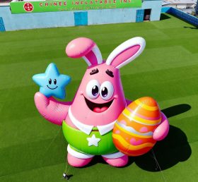 Cartoon3-101 Easter Bunny SpongeBob Patrick Star Inflatable Cartoons