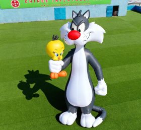 Cartoon3-122 Sylvester and Tweety Inflatable Cartoons