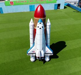 Cartoon3-165 NASA Space Shuttle Inflatable Cartoons