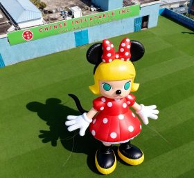 Cartoon3-206 Pop Mart Minnie Mouse Inflatable Cartoons