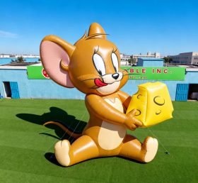Cartoon3-235 Jerry Mouse with Cheese Inflatable Cartoon Model