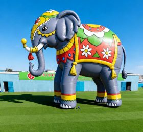 Cartoon3-257 Decorated Elephant Inflatable Model Product