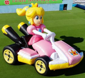 Cartoon3-481 Super Mario Princess Kart Inflatable Cartoons