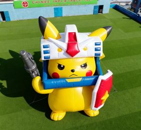 Cartoon3-520 Gundam Style Pikachu Inflatable Cartoons