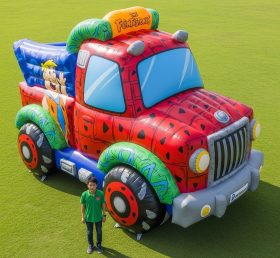 Cartoon3-586 The Flintstones Truck Inflatable Cartoons