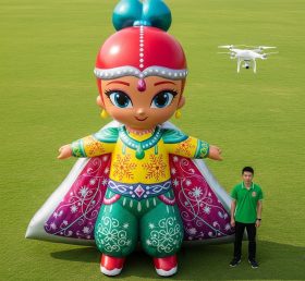 Cartoon3-651 Shimmer & Shine Inflatable Cartoon