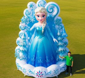 Cartoon3-662 Frozen Princess Inflatable Cartoon