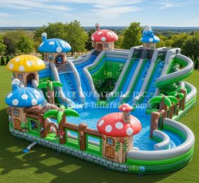 Pool3-723 The Smurfs Theme Pool Water Park