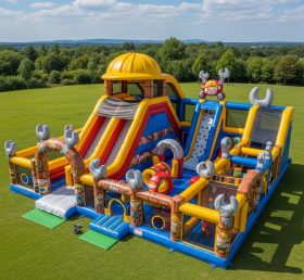T6-6397 Bob the Builder Theme Inflatable Funcity