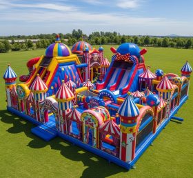T6-6409 Clown Theme Inflatable Funcity