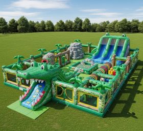 T6-6414 Crocodile Theme Inflatable Funcity