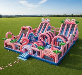 T6-6442 Flamingo Theme Inflatable Funcity