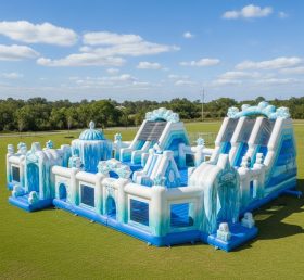 T6-6447 Frozen Theme Inflatable Funcity