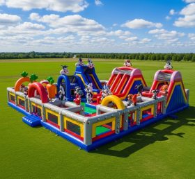 T6-6494 Looney Tunes Theme Inflatable Funcity