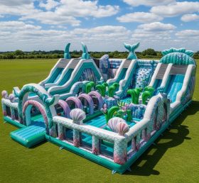 T6-6498 Mermaid Theme Inflatable Funcity