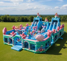 T6-6499 Mermaid Theme Inflatable Funcity