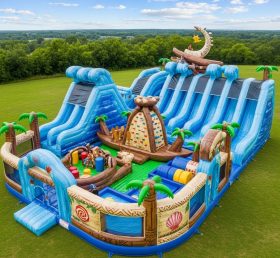 T6-6515 Moana Theme Inflatable Funcity